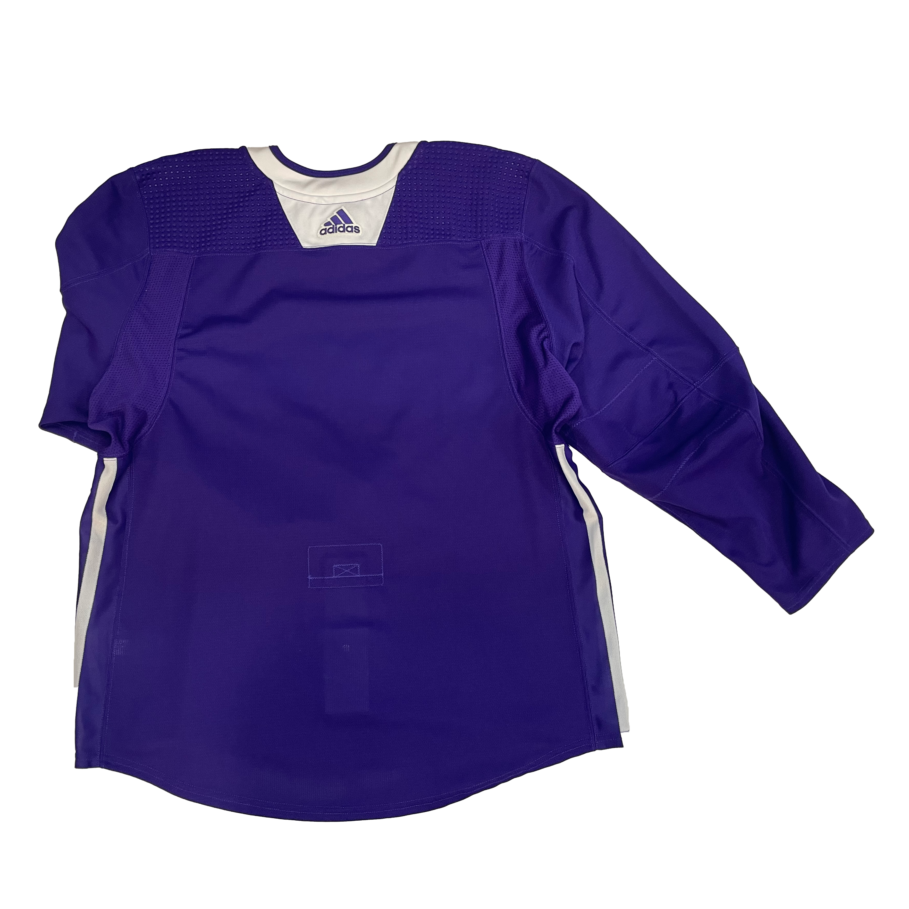 LNH - Maillot d'entraînement Adidas d'occasion des Flames de Calgary (violet)